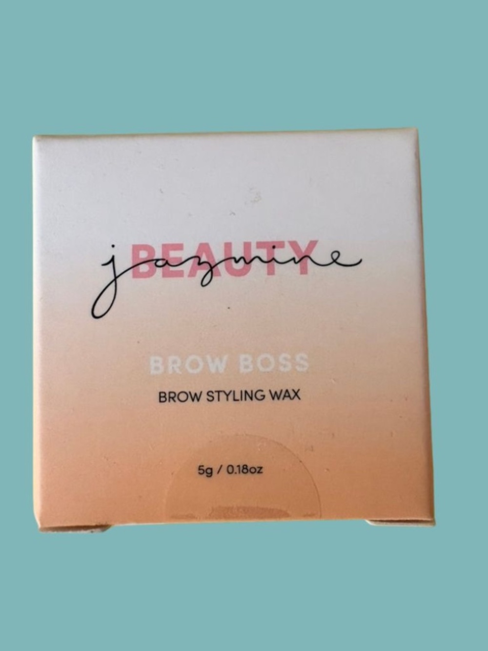 Jazmine Beauty Brow Boss Brow Styling Wax - Travel Size